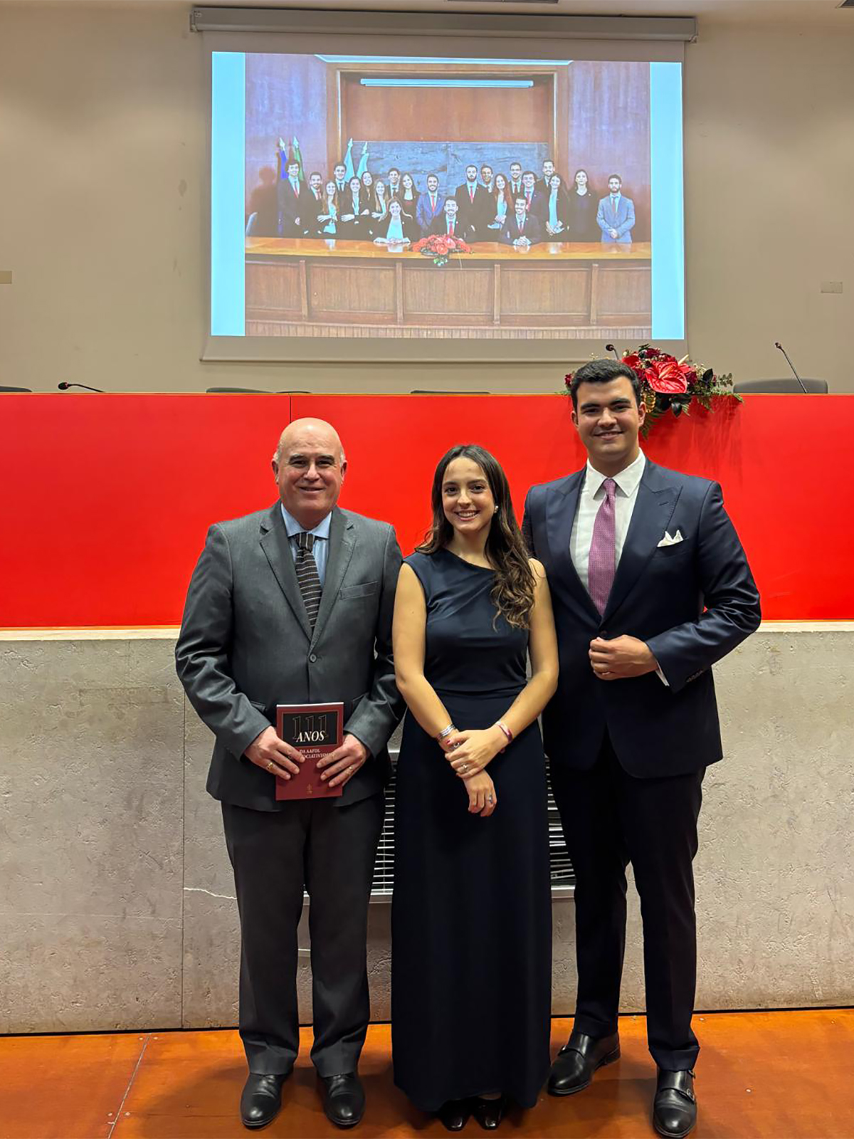 Cerimónia que assinalou o 111º aniversário da AAFDL